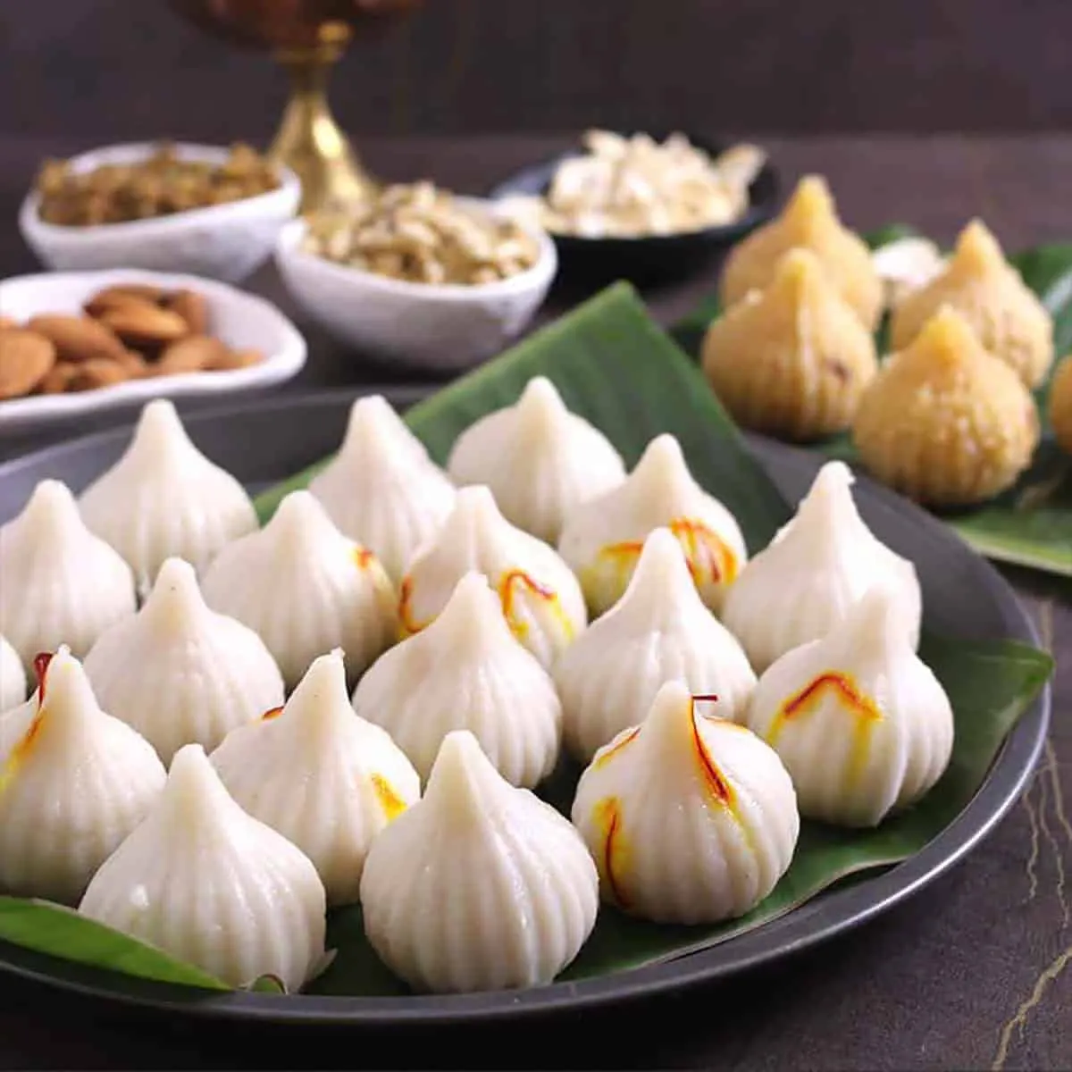 Alt: Bánh Modak hấp dẫn