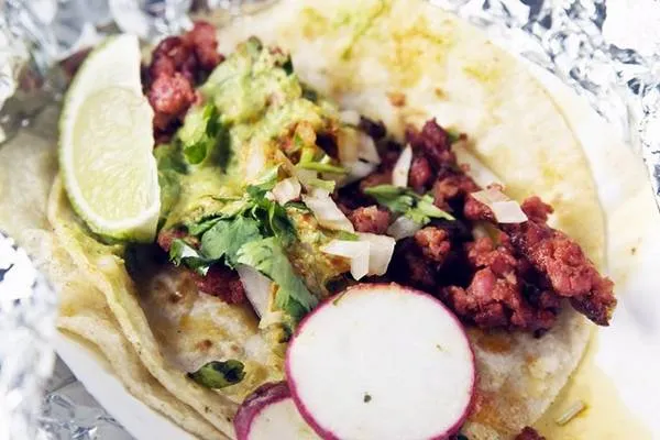 Alt: Bánh Taco của El Rey Del Taco đậm chất Mexico