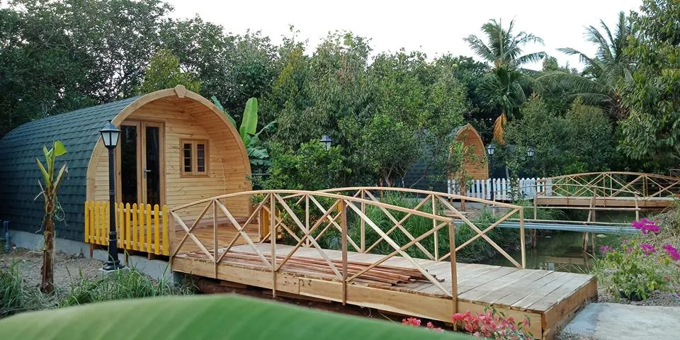 Alt: Bungalow tại Cocoland Homestay Bến Tre
