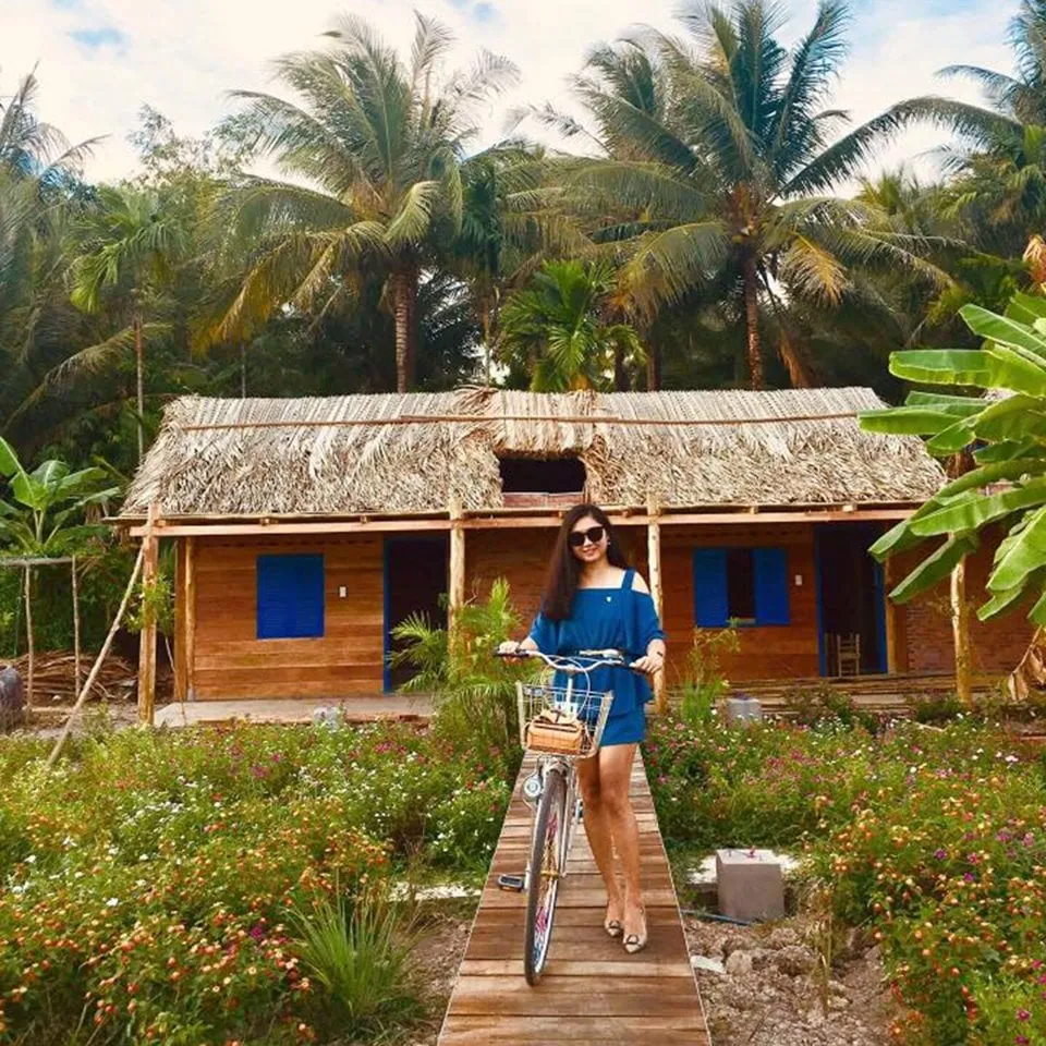 Alt: Khung cảnh yên bình tại Cocoland Homestay