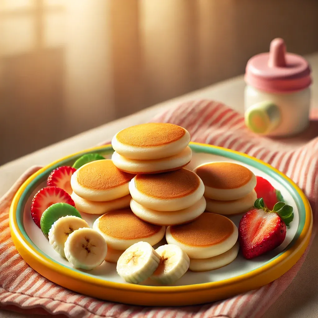 alt text: Bánh Pancake dễ làm cho bé ăn sáng