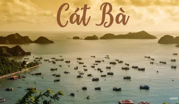 alt text: Cảnh biển Cát Bà