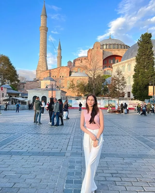 Alt text: Hình ảnh Thánh đường Hagia Sophia ở Thổ Nhĩ Kỳ