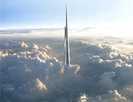 alt text: Kingdom Tower, tòa nhà cao nhất thế giới tại Ả Rập Xê Út