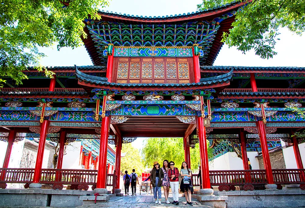 alt text: Mộc phủ Lệ Giang