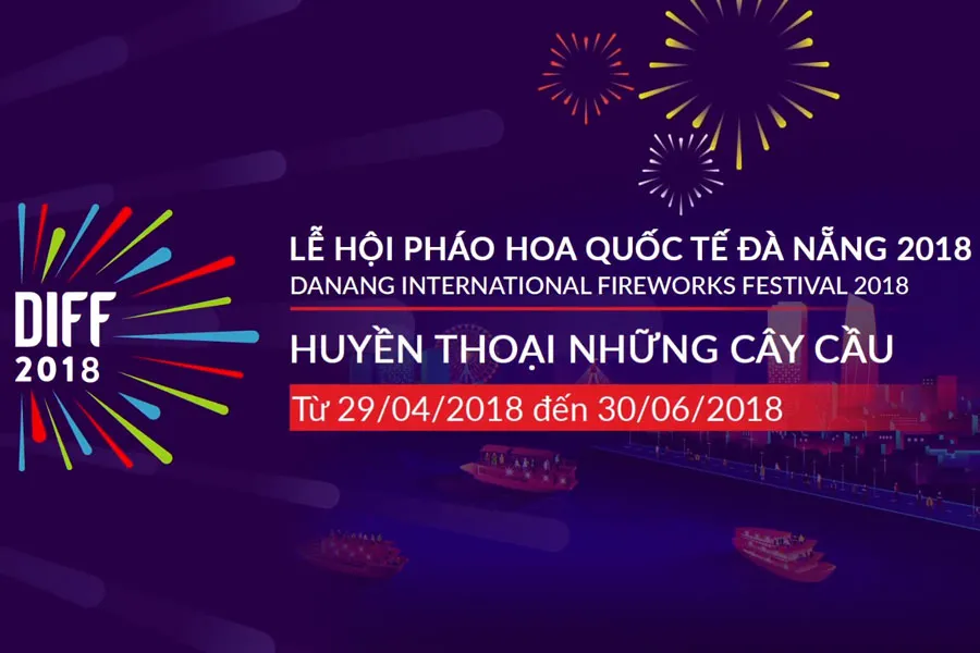 alt text: Pháo hoa trên sông Hàn Đà Nẵng