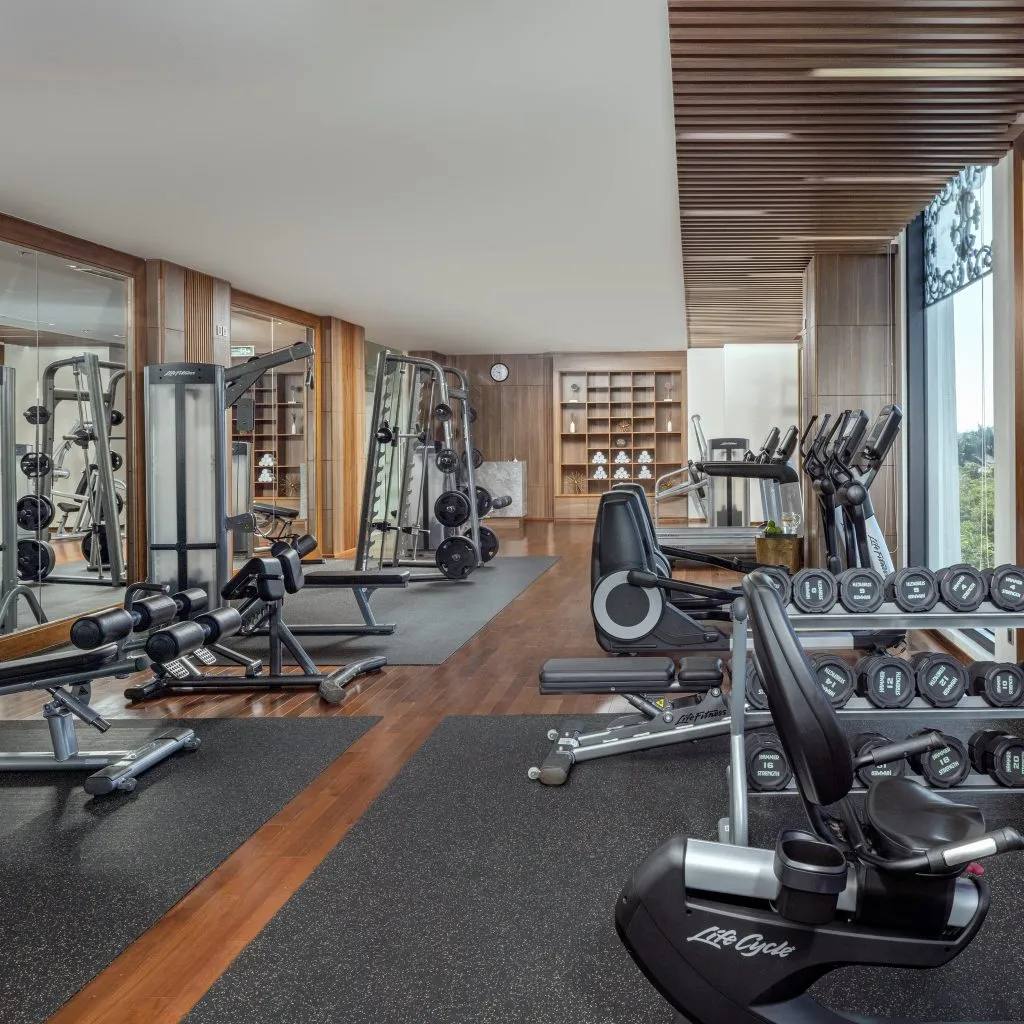 alt text: Phòng tập Gym tại Melia Vinpearl Tây Ninh