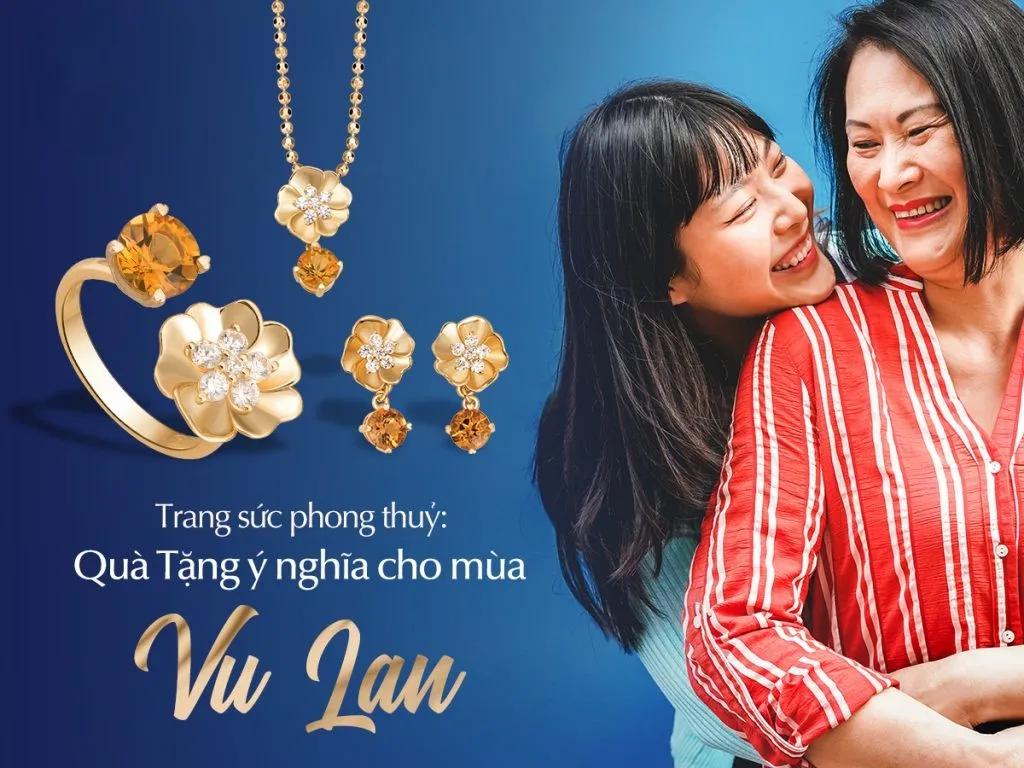 alt text: Trang sức - Món quà ý nghĩa cho mẹ ngày Vu Lan