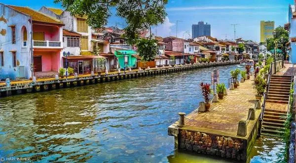 alt: Thành phố Malacca cổ kính, Malaysia