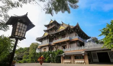 alt: Tu viện Khánh An mang đậm phong cách Nhật Bản