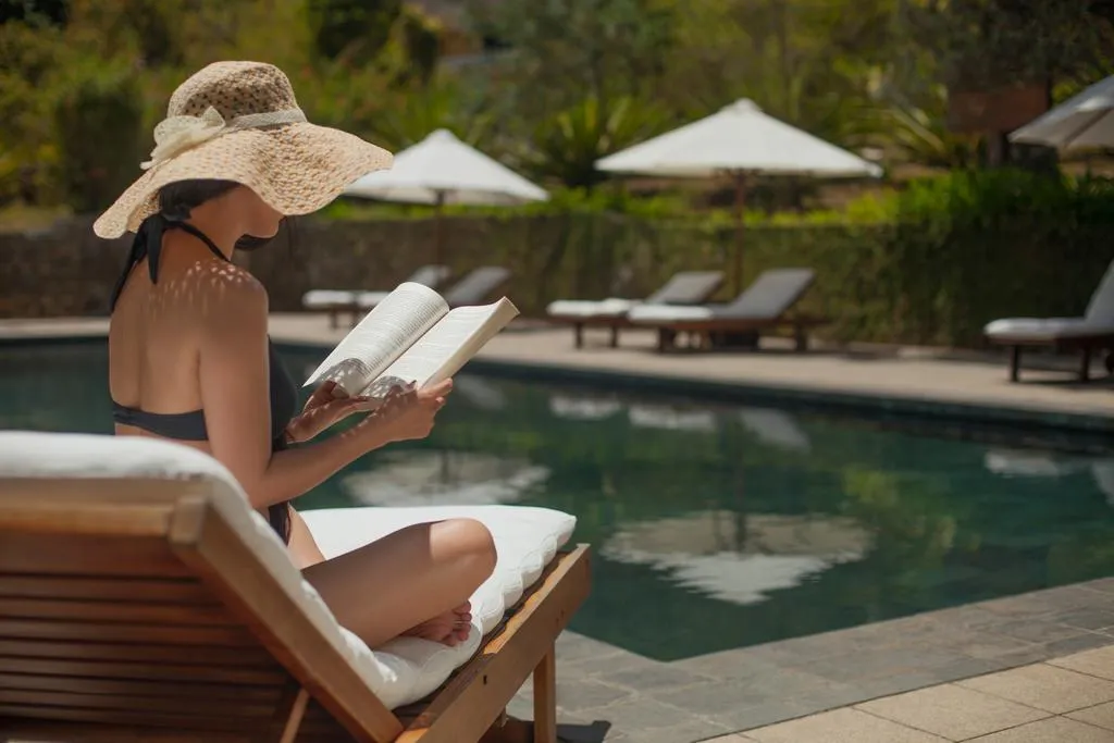 Ana Mandara Villas Đà Lạt view từ hồ bơi