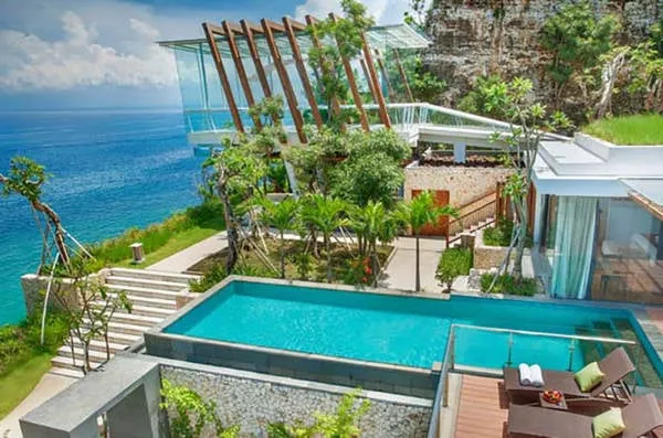 Anantara Bali Uluwatu Resort nhìn từ biển