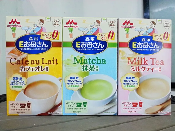 Bà bầu uống sữa morinaga