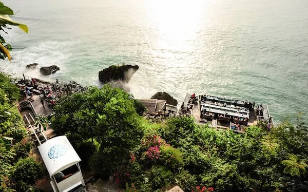 Bãi biển Bali nhìn từ trên cao