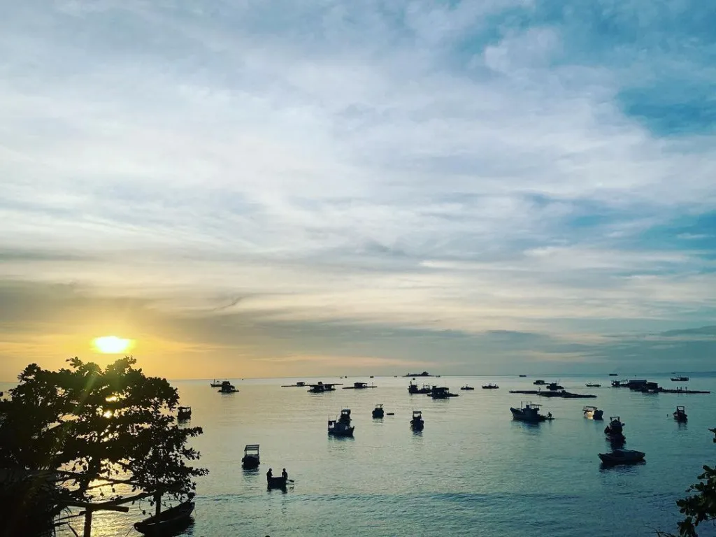 Bản đồ chỉ đường đến Mũi Gành Dầu. Alt: Bản đồ chỉ dẫn đường đi đến Mũi Gành Dầu từ trung tâm thị trấn Dương Đông, Phú Quốc.