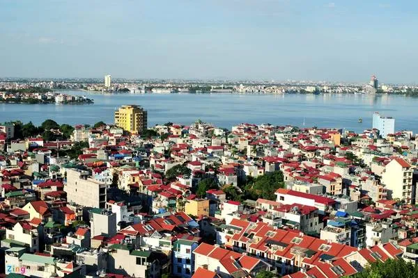 Bản đồ Hồ Tây