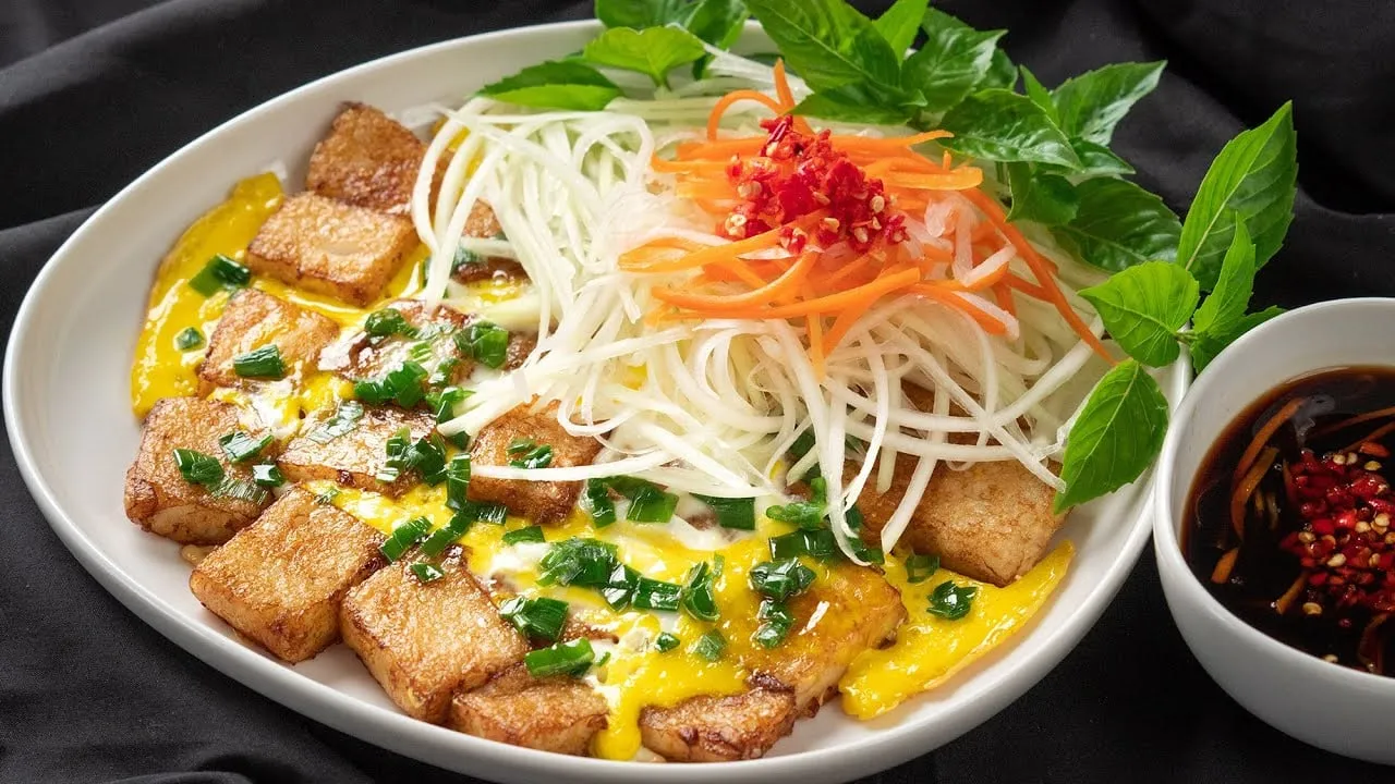 Bánh bột chiên trứng
