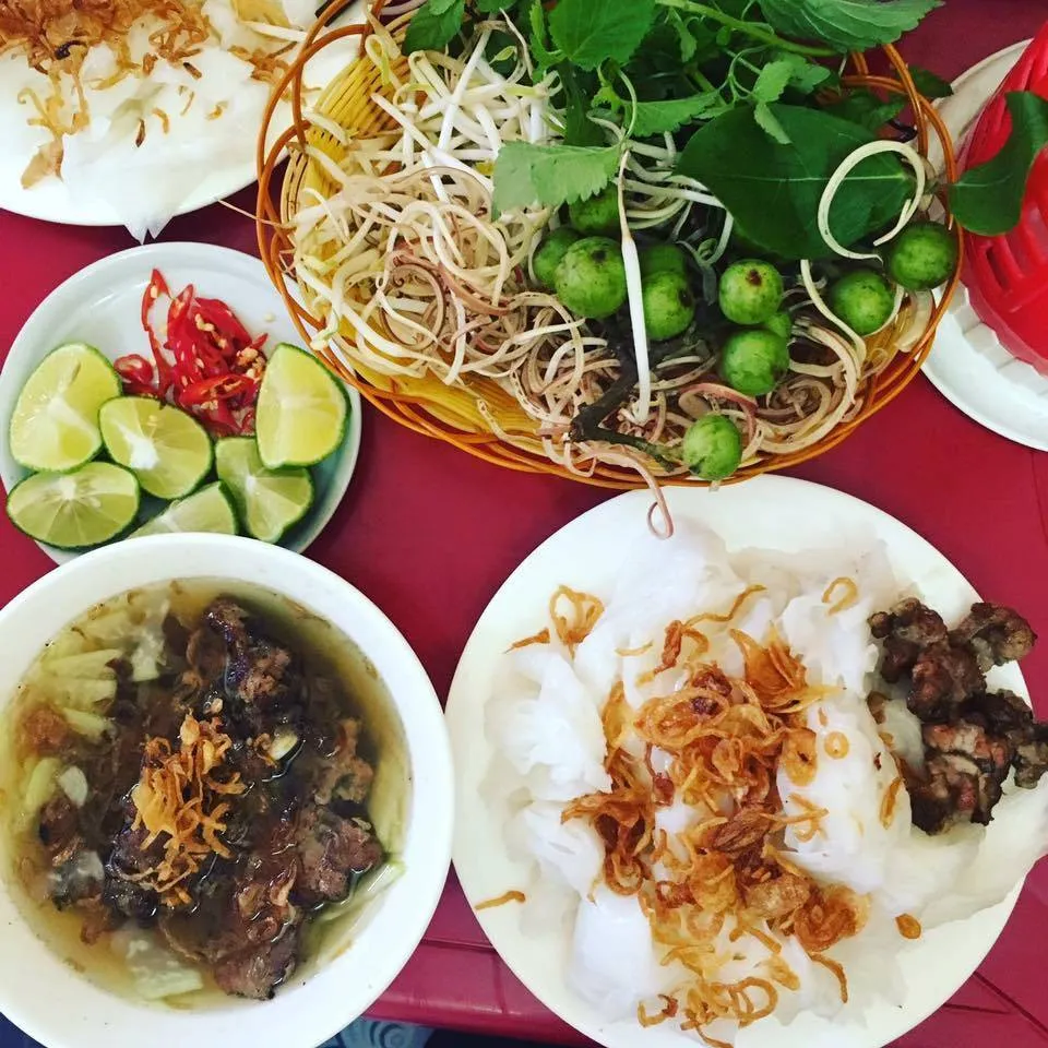 Bánh cuốn chả Phủ Lý