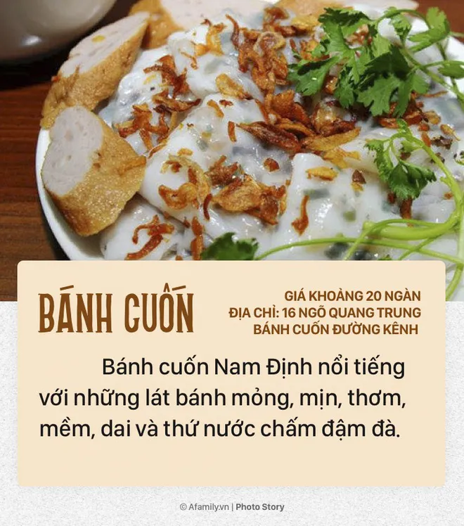 Bánh cuốn Nam Định