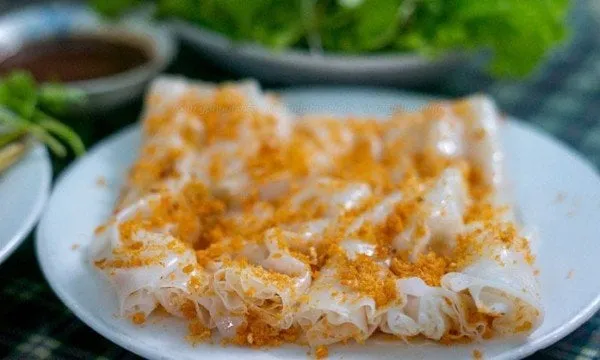 Bánh cuốn ruốc tôm Quảng Bình