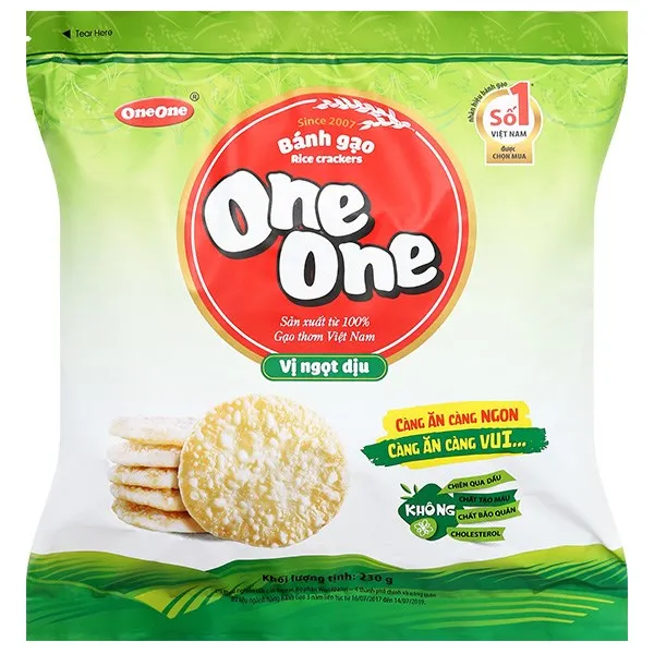 Bánh gạo One One cho bé ăn dặm