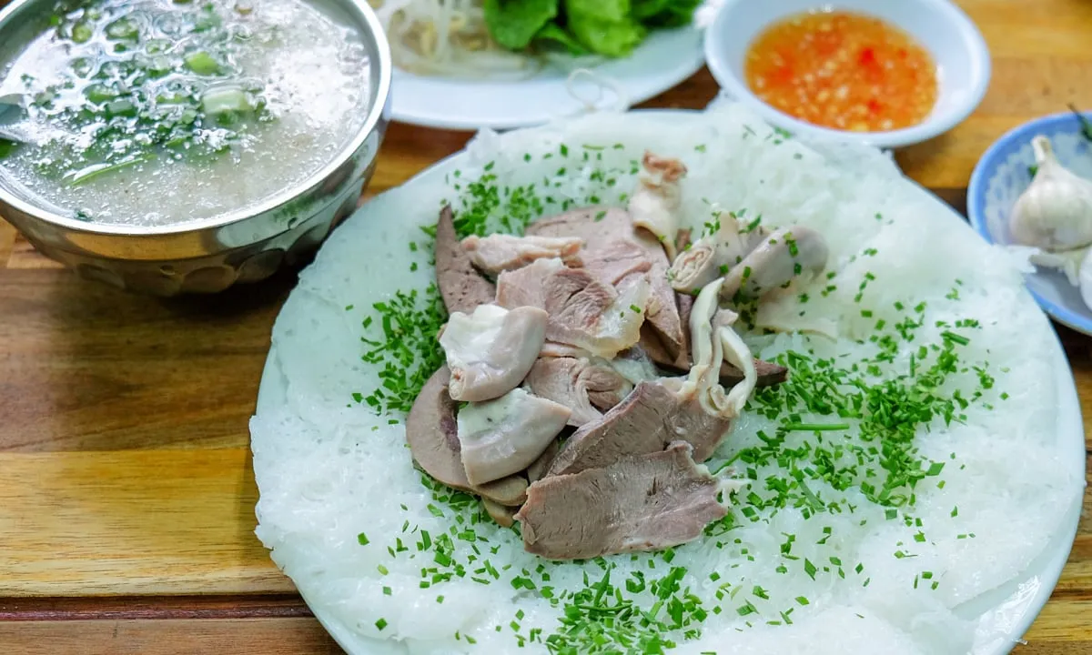 Bánh hỏi cháo lòng Quy Nhơn