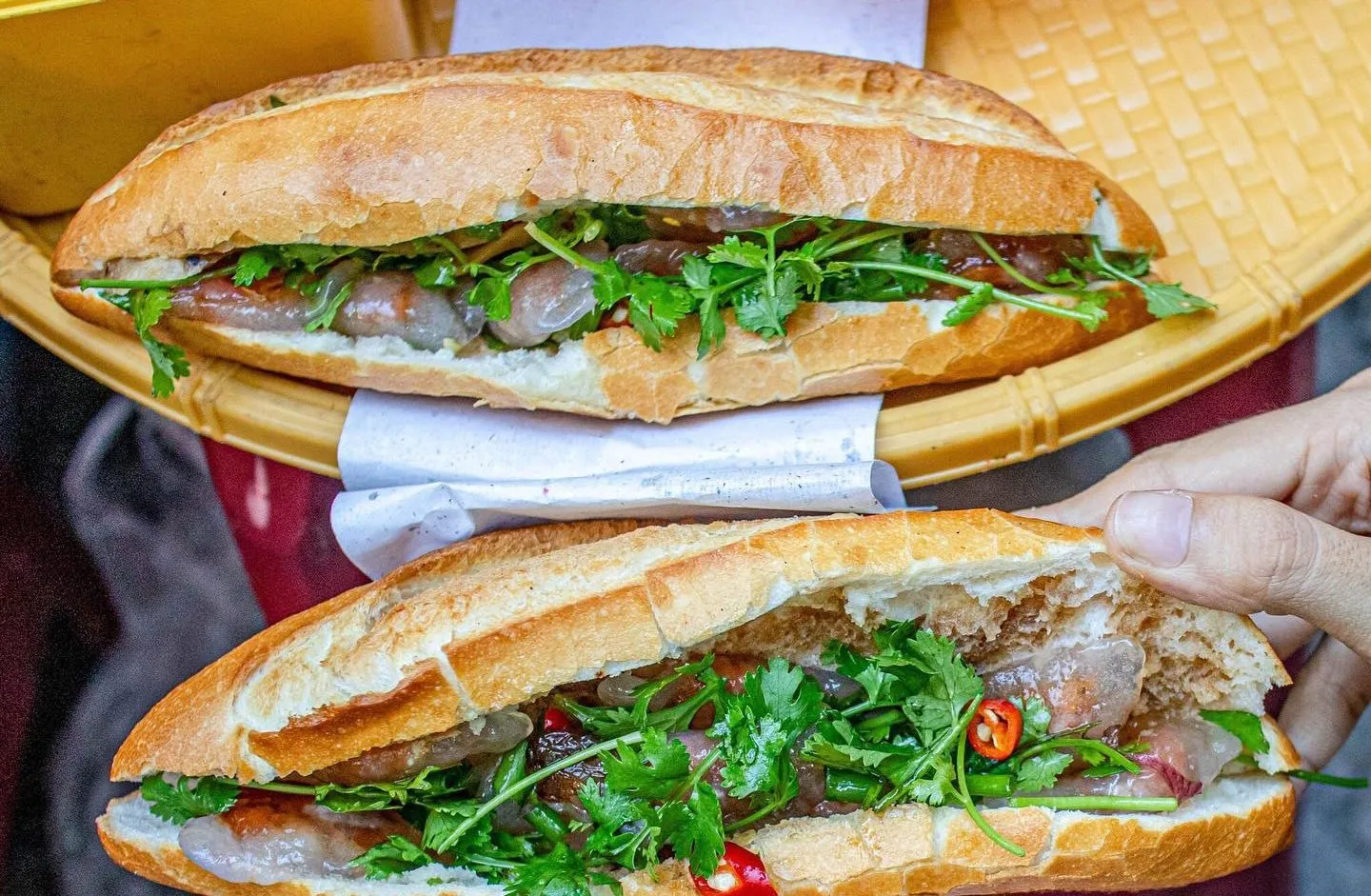 Bánh mì bột lọc Quảng Bình