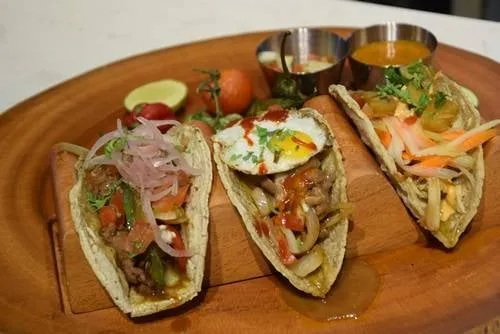 Bánh Taco với phần nhân hấp dẫn