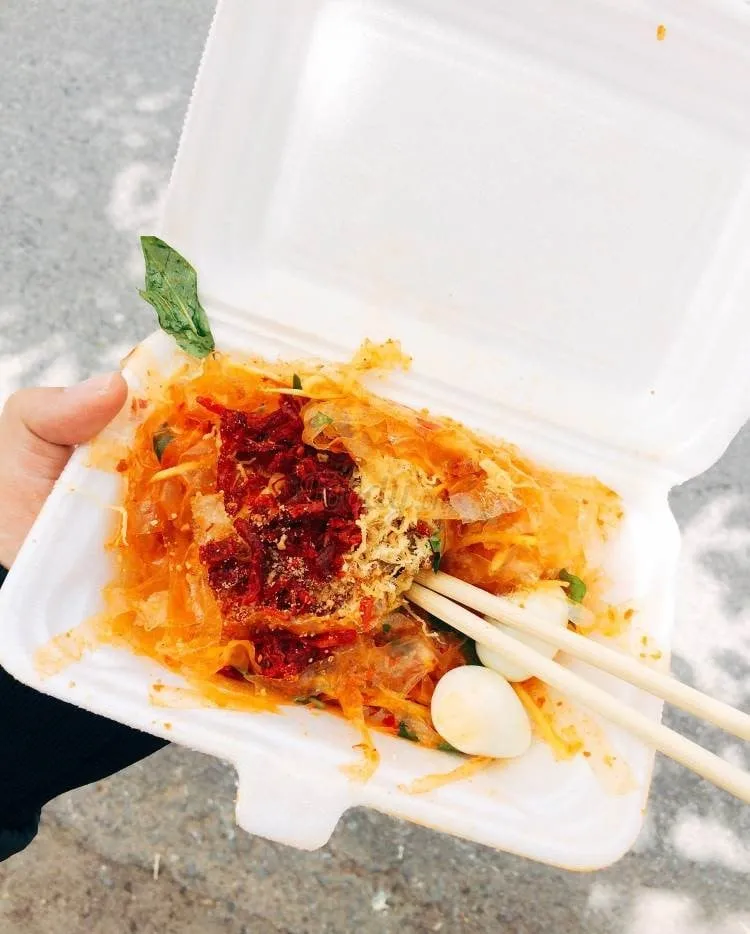 Bánh tráng cuộn Cần Thơ