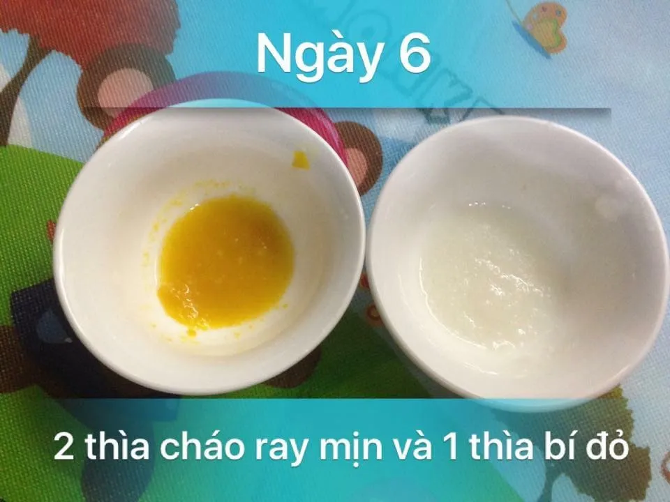 Bé ăn khoai lang