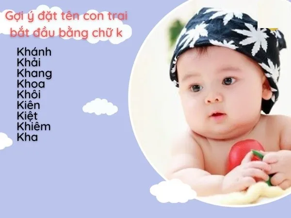 Bé trai mặc áo len