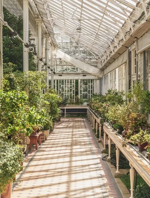 Bên trong nhà kính Grand Greenhouse với hệ thống điều chỉnh nhiệt độ và độ ẩm. Ảnh: KTO
