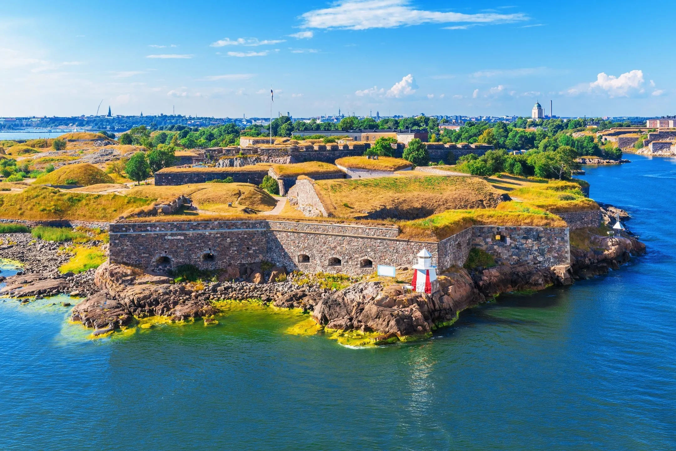 Bên trong Pháo đài Suomenlinna