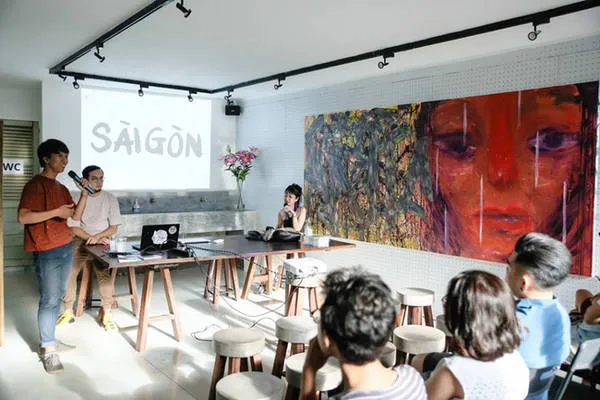 Bên trong Saigon Artbook