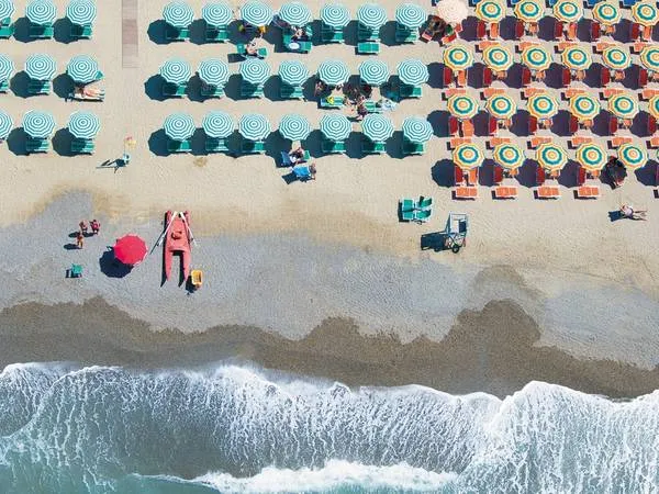 Biển Rivazzurra, Rimini, Italy