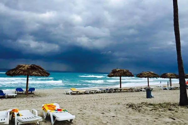 Biển Varadero trước cơn giông.