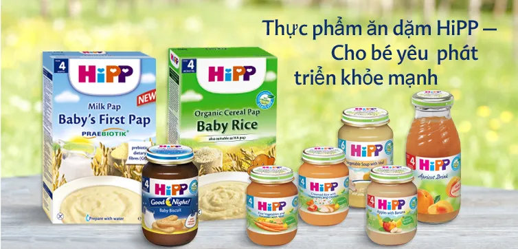 Bột ăn dặm HiPP Organic