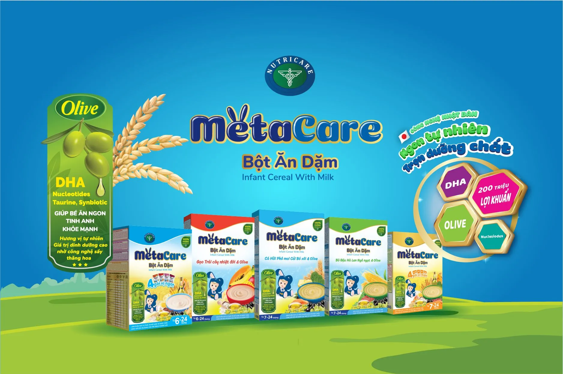 Bột ăn dặm Metacare