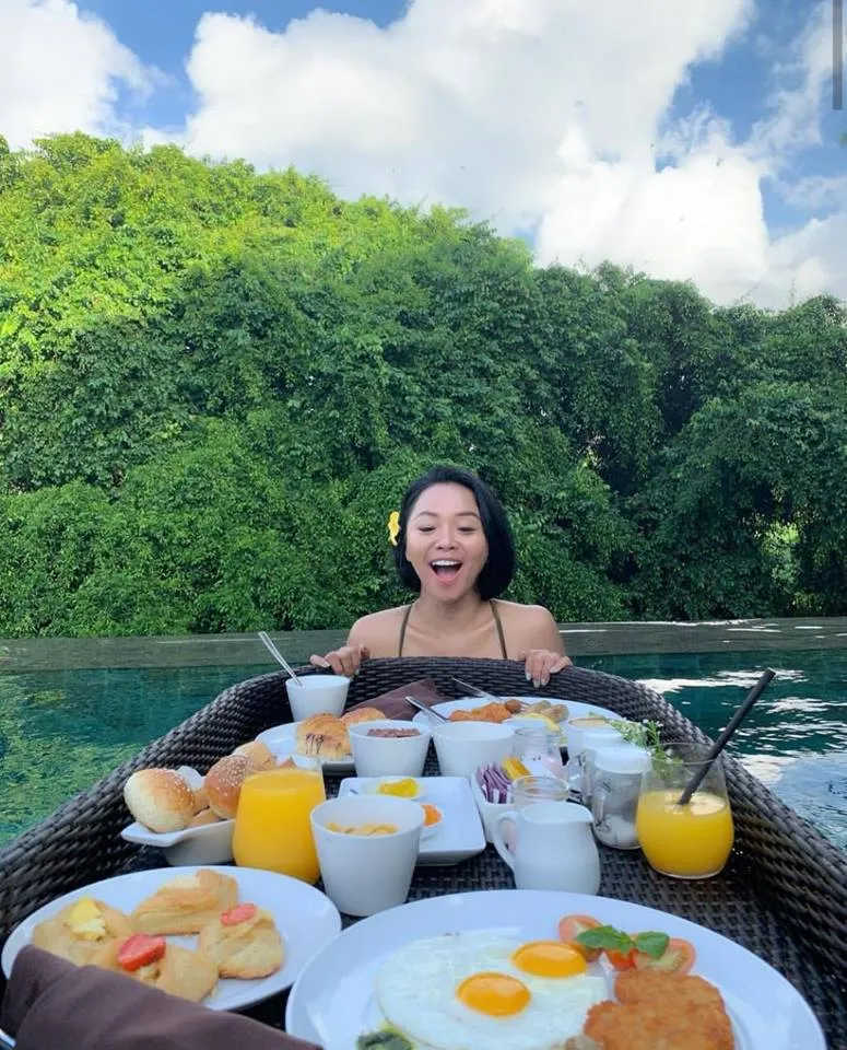 Bữa sáng nổi tại Sthala, Ubud Bali