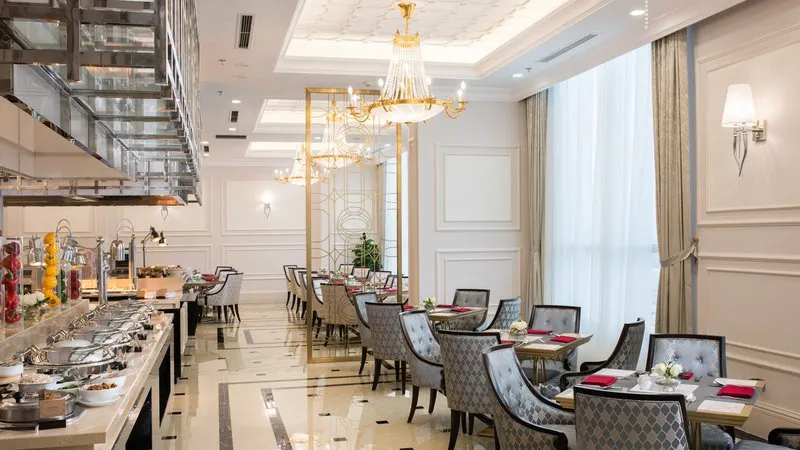 Buffet sáng tại Vinpearl Đồng Hới