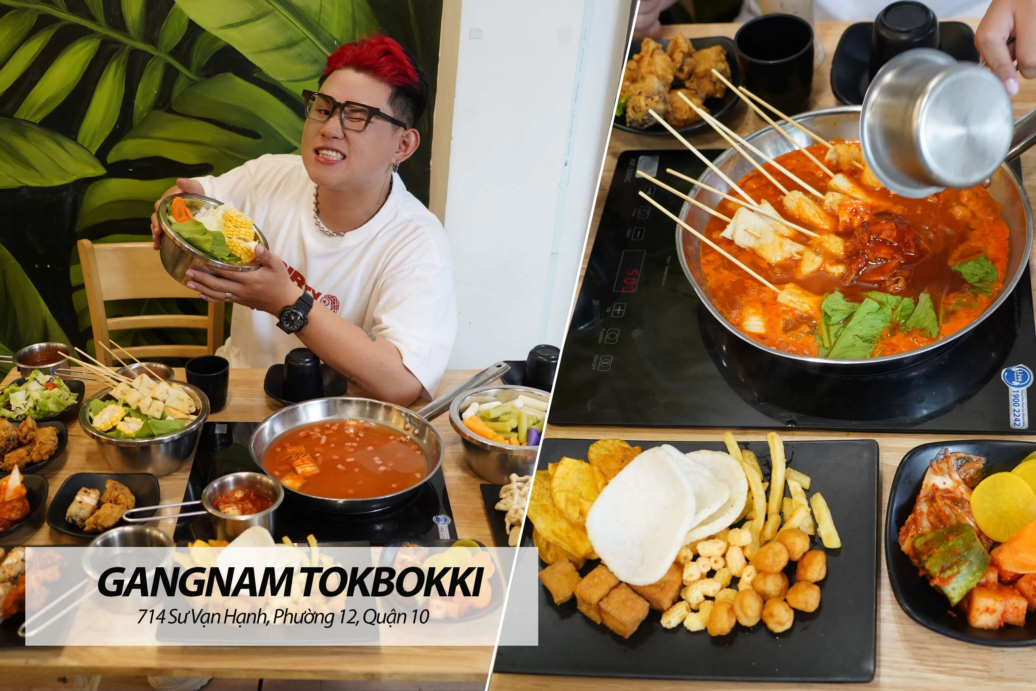 Buffet Tokbokki tại Gangnam Tokbokki