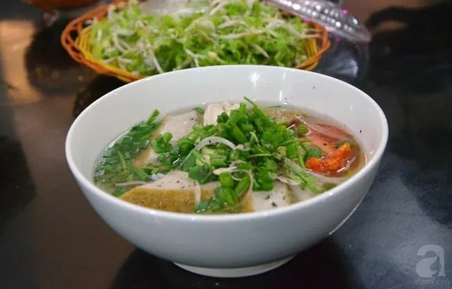 Bún chả cá Phú Yên