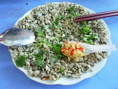 Bún hến Mai Xá - Hương vị biển cả