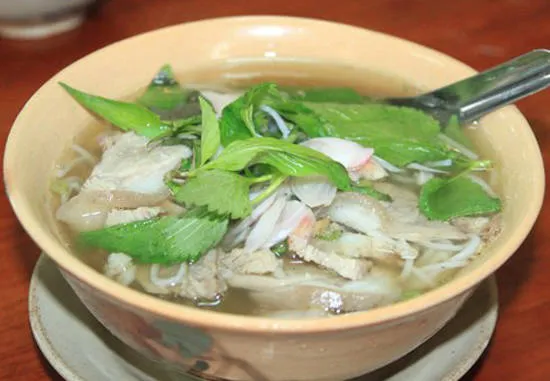 Bún tiêu giò