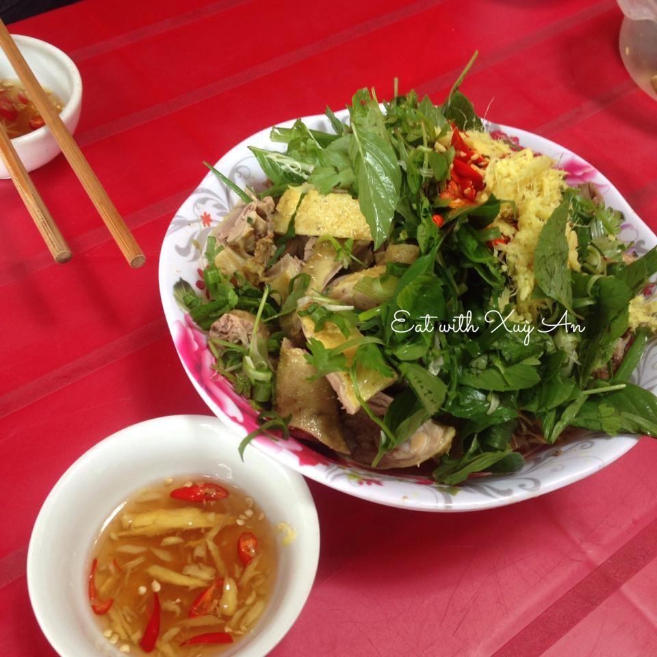 Bún vịt trộn Vinh