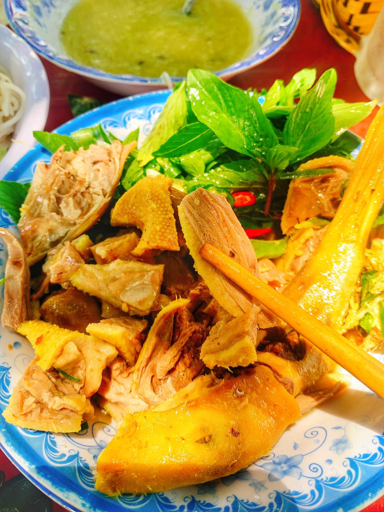 Bún vịt trộn