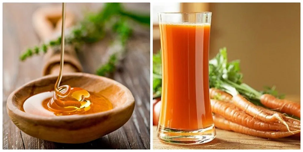 Cà rốt và mật ong