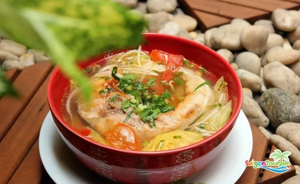 Canh chua cá bớp - món canh giải nhiệt