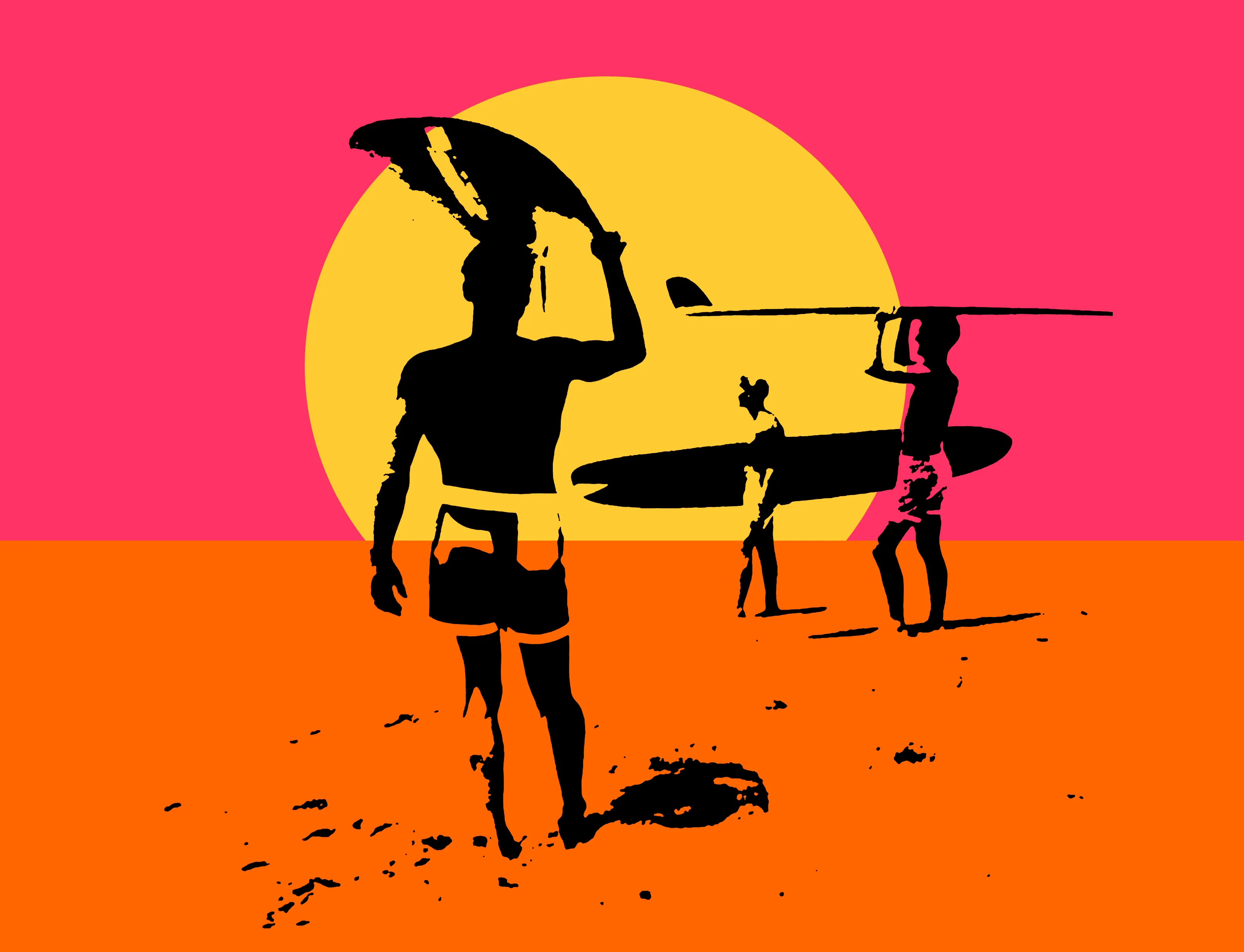 Cảnh lướt sóng trong phim Endless Summer