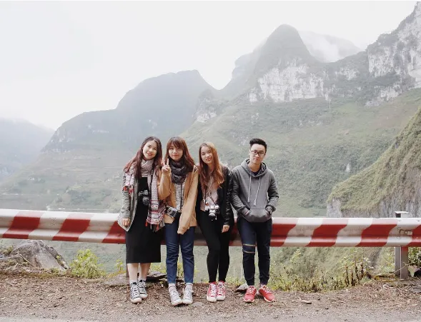 Cảnh quan Hà Giang hùng vĩ. Ảnh: @mylnhtr